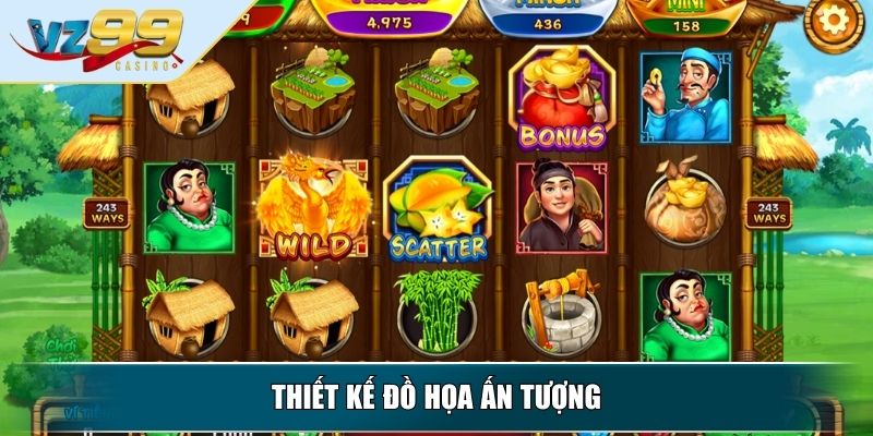 Nổ Hũ Ăn Khế Trả Vàng – Siêu Phẩm Quay Hũ Đáng Trải Nghiệm 3 Thiết kế đồ họa ấn tượng