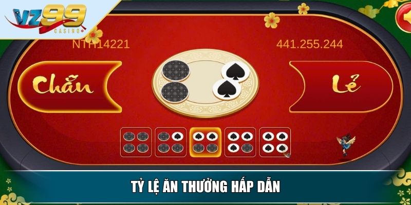 Xóc Đĩa VZ99 – Tận Hưởng Trò Chơi Dân Gian Hấp Dẫn 3 Tỷ lệ ăn thưởng hấp dẫn